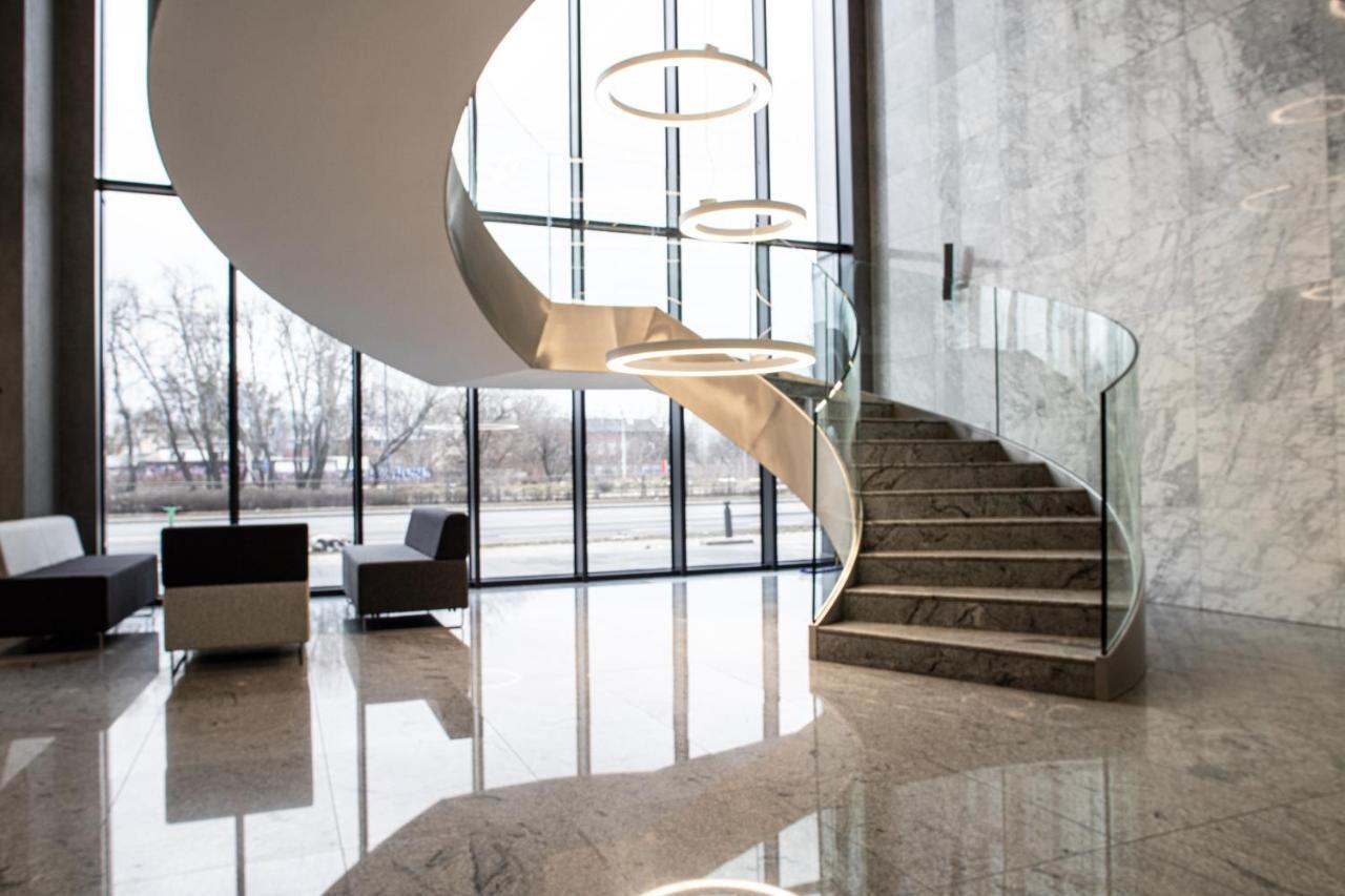 Wola Glamour Apartment Warszawa Exteriör bild